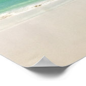 Strandfotografie bringt mich zum Meer Poster (Ecke)