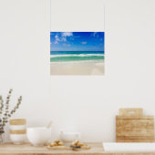 Strandfotografie bringt mich zum Meer Poster (Küche)