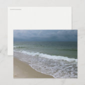 Strandfotografie Gulf Shores Alabama Postkarte (Vorne/Hinten)