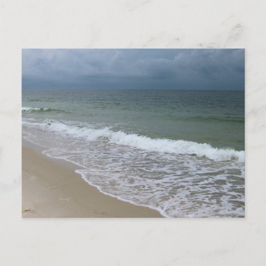 Strandfotografie Gulf Shores Alabama Postkarte (Vorderseite)