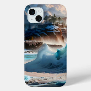 Strandfront Ocean Waves Landschaft 1 Case-Mate iPhone Hülle