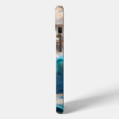 Strandfront Ocean Waves Landschaft 1 Case-Mate iPhone Hülle (Rückseite / Links)