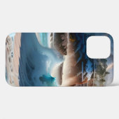 Strandfront Ocean Waves Landschaft 1 Case-Mate iPhone Hülle (Rückseite (Horizontal))