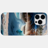 Strandfront Ocean Waves Landschaft 1 Case-Mate iPhone Hülle (Rückseite (Horizontal))