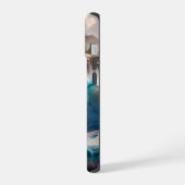Strandfront Ocean Waves Landschaft 1 iPhone 15 Hülle (Linke Seite)