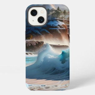 Strandfront Ocean Waves Landschaft 1 iPhone 13 Hülle