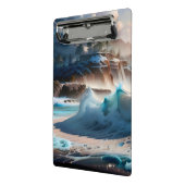 Strandfront Ocean Waves Landschaft 1 Mini Klemmbrett (Gewinkelt2)