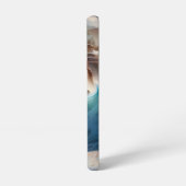 Strandfront Ocean Waves Landschaft 1 Samsung Galaxy Hülle (Linke Seite)