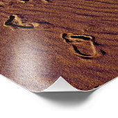 Strandfugen Fotodruck (Ecke)