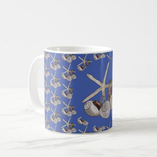 Strandfund kaffeetasse (Vorderseite Links)