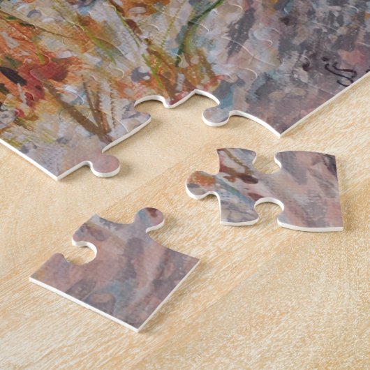 Strandgemälde Florida Sand Pink Puzzle (Seite)