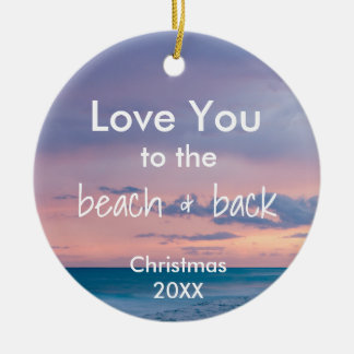 Strandgepflegtes Ornament mit Angebot