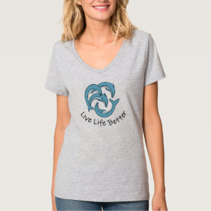 Strandgestaltung T-Shirt