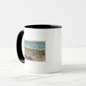 Strandgeszene Tasse (Vorderseite Links)
