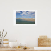Strandglück Poster (Küche)