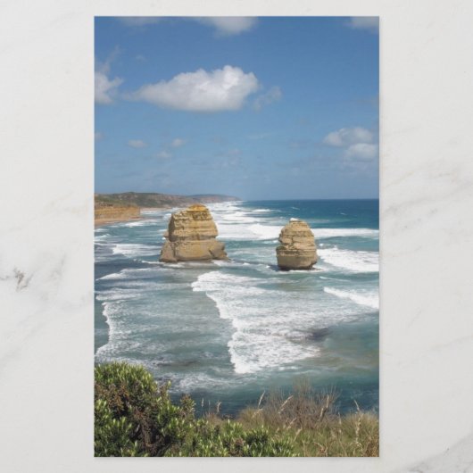 Strandglühen Briefpapier (Vorderseite)