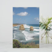 Strandglühen Briefpapier (Stehend Vorderseite)