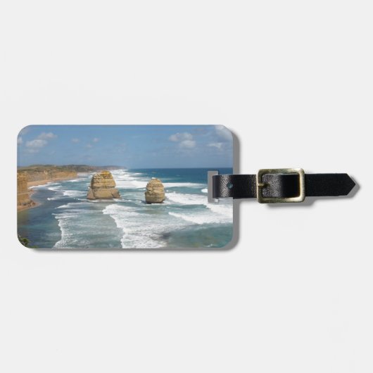 Strandglühen Gepäckanhänger (Vorderseite horizontal)