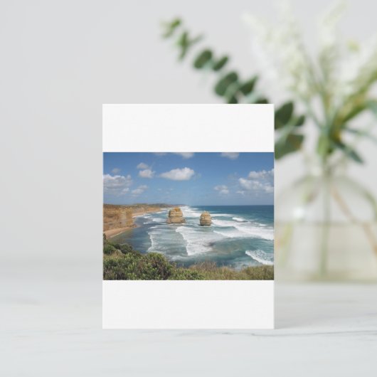 Strandglühen Postkarte (Stehend Vorderseite)