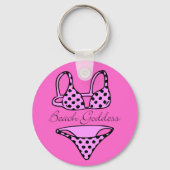 Strandgöttin Schlüsselanhänger (Vorderseite)