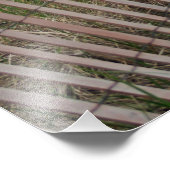 Strandgrenze Fotodruck (Ecke)