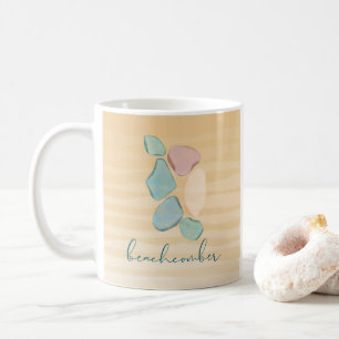 Strandgut Meeresglas Kaffeetasse