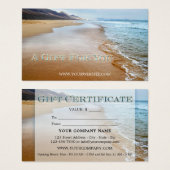 Strandgutschein (Vorne & Hinten)