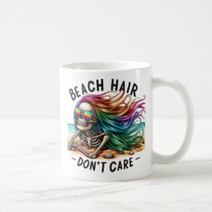Strandhaar Keine Sorge - Skelett (2) Kaffeetasse