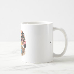 Strandhaare, die egal sind Urlaub Sommer Stimmung Kaffeetasse