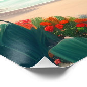 Strandhaare, egal. poster (Ecke)