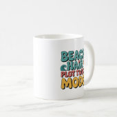 Strandhaare Handlungsstränge Lustig Buchliebhaber Kaffeetasse (VorderseiteRechts)
