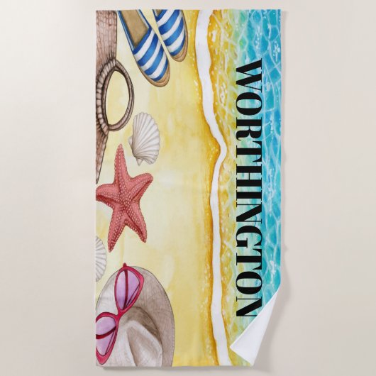 Strandhandtuch (Vorderseite)