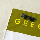 Strandhandtuch GEEKLEY (Beispiel)