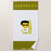 Strandhandtuch GEEKLEY (Vorderseite)