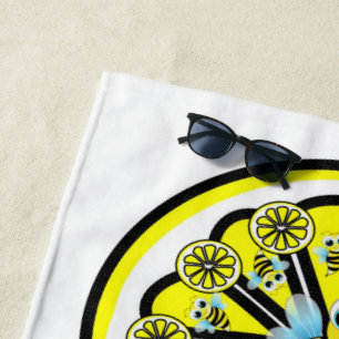 Strandhandtuch Hummel Lemon Sommer