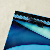 Strandhandtuch Lagon (Beispiel)