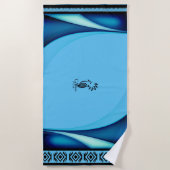 Strandhandtuch Lagon (Vorderseite)