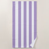 Strandhandtuch mit Monogramm-Namen (Vorderseite)
