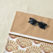 Strandhandtuch-Muscheln Strandtuch (Beispiel)