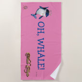 Strandhandtuch OH, WALE! (Vorderseite)