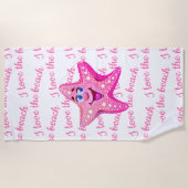 Strandhandtuch-Starfish Strandtuch (Vorderseite)