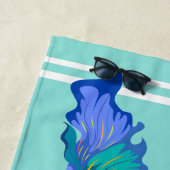 Strandhandtuch-tropischer Fisch Strandtuch (Beispiel)