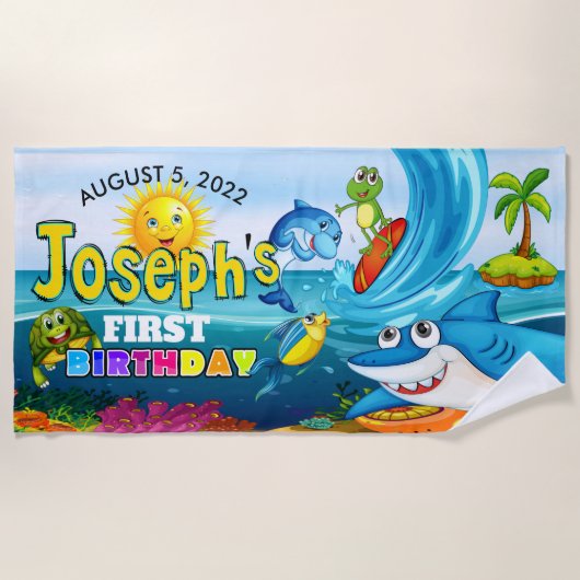 Strandhandtuch überarbeitet (Vorderseite)