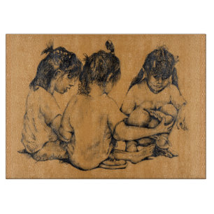 Strandhasen Schneidebrett