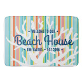 Strandhauer Korallen Bath Mat Badematte (Vorderseite)