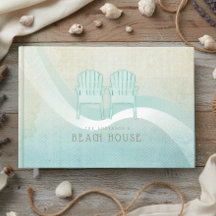 Strandhaus Adirondack-Sessel Aqua Blau ID623
