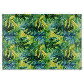 Strandhaus aus gepflegtem Tropenblätterdach Schneidebrett (Vorderseite)