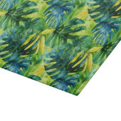 Strandhaus aus gepflegtem Tropenblätterdach Schneidebrett (Ecke)