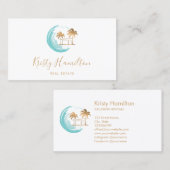 Strandhaus B'N'B Real Anwesen Visitenkarte (Vorne/Hinten)