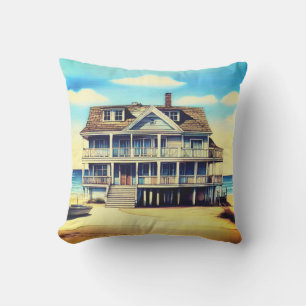 Strandhaus im Sand Kissen